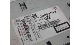 SISTEMA AUDIO / RADIO CD OPEL INSIGNIA A (2008-2017) 2.0 CDTI (68) 160CV 1956CC - L.5773843 / 20983513
