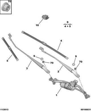 ELEVALUNAS TRASERO DERECHO RENAULT MEGANE III FASTBACK (2009-) 1.5 DCI (BZ09, BZ0D) 110CV 1461CC - L.5774357 / 827200003R