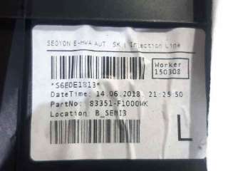 GUARNECIDO PUERTA TRASERA IZQUIERDA KIA SPORTAGE (2015-) 1.6 GDI 132CV 1591CC - L.5804146 / 83370F1000