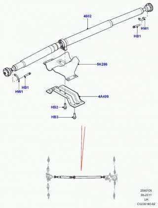 PARASOL DERECHO AUDI A6 (2004-2008) 2.4 177CV 2393CC - L.5822174 / 4F0857552AB