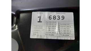 ELEVALUNAS TRASERO IZQUIERDO VOLKSWAGEN TOUAREG (2003-2010) 2.5 R5 TDI 174CV 2461CC - L.5829244 / 7L6839729B