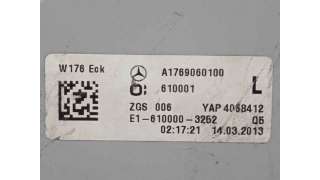MANGUETA DELANTERA IZQUIERDA VOLKSWAGEN TOUAREG (2003-2010) 2.5 R5 TDI 174CV 2461CC - L.5829297 / 7L6407257A