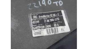 ELEVALUNAS TRASERO DERECHO SKODA FABIA I (2005-2008) 1.4 TDI 70CV 1422CC - L.5861397 / 5J4839402B 2