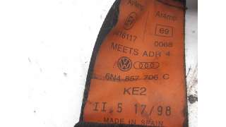 CINTURON SEGURIDAD DELANTERO DERECHO VOLKSWAGEN POLO (1995-1999) 60 1.4 60CV 1390CC - L.5868168 / 6N4857706CFKZ