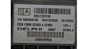 CUADRO INSTRUMENTOS PEUGEOT 307 (2004-2009) 1.6 HDI 110 109CV 1560CC - L.5877437 / 9654485280 2