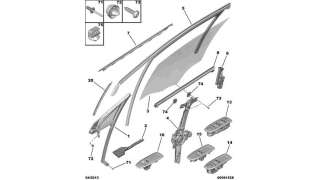 MANETA EXTERIOR DELANTERA IZQUIERDA OPEL CORSA C (2000-2009) 1.2 (F08, F68) 75CV 1199CC - L.5882807 / 5138136