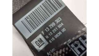 CINTURON SEGURIDAD TRASERO DERECHO OPEL ASTRA J (2009-2015) 1.7 CDTI (68) 125CV 1686CC - L.5914865 / 13299303