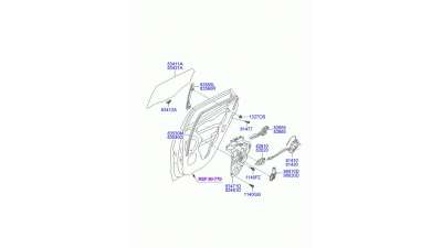 CERRADURA PUERTA DELANTERA IZQUIERDA FIAT BRAVA (1998-2002) 1.2 16V 80 82CV 1242CC - L.5939501 / 0046766606
