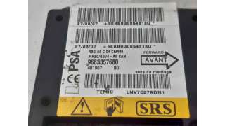 CENTRALITA AIRBAG CITROEN C2 (2003-2009) 1.4 HDI 68CV 1398CC - L.6044805 / 9663357680