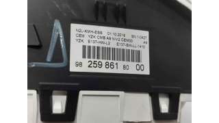 CUADRO INSTRUMENTOS PEUGEOT 208 (2012-) 1.2 82CV 1199CC - L.6073060 / 9825986180