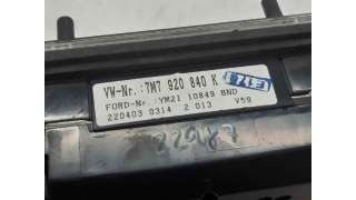 CUADRO INSTRUMENTOS SEAT ALHAMBRA (2000-2010) 2.8 V6 204CV 2792CC - L.6073755 / 7M7920840K