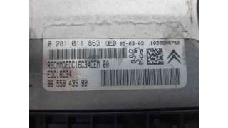 CENTRALITA MOTOR UCE CITROEN C4 COUPÉ (2004-2011) 1.6 HDI 90CV 1560CC - L.6118155 / 9655943580