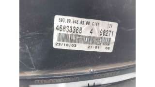 CUADRO INSTRUMENTOS FIAT PUNTO (1999-2010) 1.2 60 (188.030, .050, .130, .150, .230, .250) 60CV 1242CC - L.6144435 / 4683336