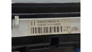 CUADRO INSTRUMENTOS TOYOTA AVENSIS SEDÁN (2003-2008) 2.0 D-4D (CDT250) 116CV 1995CC - L.6160861 / 8380005630H