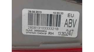 PILOTO TRASERO DERECHO INTERIOR OPEL ASTRA J (2009-2015) 1.7 CDTI (68) 110CV 1686CC - L.6163400 / 13282247