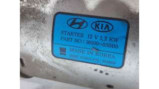 MOTOR ARRANQUE KIA RIO IV (2017-) 1.25 84CV 1248CC - L.6234240 / 3610003BB0