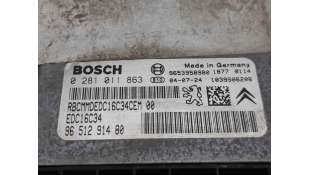 CENTRALITA MOTOR UCE CITROEN C4 COUPÉ (2004-2011) 1.6 HDI 90CV 1560CC - L.6236084 / 9651291480 2