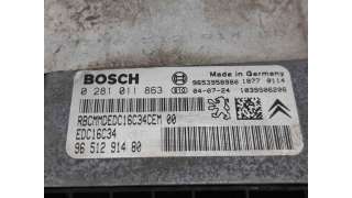CENTRALITA MOTOR UCE CITROEN C4 COUPÉ (2004-2011) 1.6 HDI 90CV 1560CC - L.6236084 / 9651291480