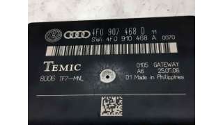 MODULO ELECTRONICO AUDI A6 (2004-2008) 2.0 TDI 140CV 1968CC - L.6274903 / 4F0907468D