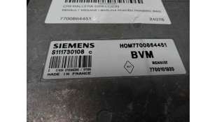 CENTRALITA MOTOR UCE RENAULT MEGANE I (1996-2003) 1.4 E (BA0E, BA0V) 75CV 1390CC - L.6275007 / 7700864451 2