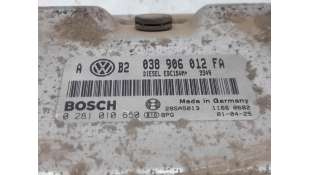 CENTRALITA MOTOR UCE VOLKSWAGEN GOLF IV (1997-2004) 1.9 TDI 90CV 1896CC - L.6281438 / 038906012FA 2