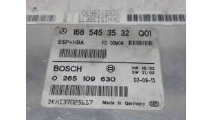 CENTRALITA ABS MERCEDES-BENZ CLASE A (2001-2004) A 170 CDI (168.009, 168.109) 95CV 1689CC - L.6306837 / 1685453532 2
