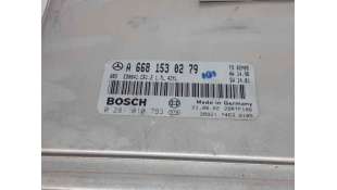 CENTRALITA MOTOR UCE MERCEDES-BENZ CLASE A (2001-2004) A 170 CDI (168.009, 168.109) 95CV 1689CC - L.6306838 / A6681530279 2