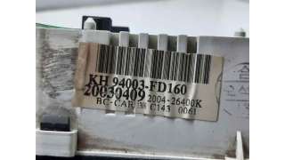 CUADRO INSTRUMENTOS KIA RIO RANCHERA FAMILIAR (2002-2005) 1.5 16V 97CV 1493CC - L.6320270 / 94003FD160