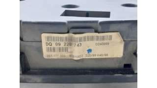 CUADRO INSTRUMENTOS OPEL ASTRA G FASTBACK (1998-2005) 2.0 DI (F08, F48) 82CV 1995CC - L.6343207 / 09228743