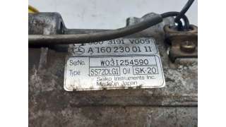 COMPRESOR AIRE ACONDICIONADO SMART CITY-COUPE (1998-2004) 0.6 (S1CLA1, 450.341) 55CV 599CC - L.6356179 / 1602300111