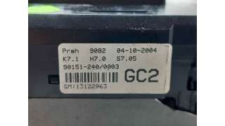 MANDO CLIMATIZADOR OPEL ASTRA H (2004-2010) 1.7 CDTI (L48) 100CV 1686CC - L.6362151 / 13122963