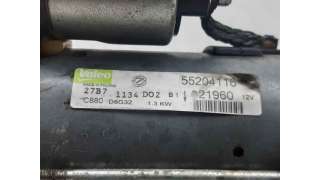 MOTOR ARRANQUE FIAT GRANDE PUNTO (2005-) 1.3 D MULTIJET 75CV 1248CC - L.6362575 / 55204116