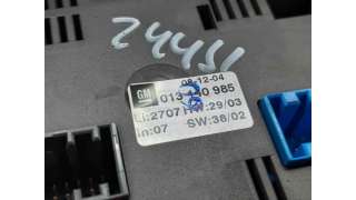 MANDO CLIMATIZADOR OPEL ZAFIRA A LIMUSINA (2000-2005) 2.0 DTI 16V (F75) 101CV 1995CC - L.6375703 / 013140985