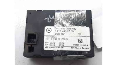 MODULO ELECTRONICO MERCEDES-BENZ CLASE E (2002-2008) E 270 CDI (211.016) 177CV 2685CC - L.6386373 / 2114452600