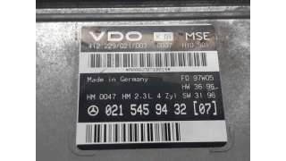 CENTRALITA MOTOR UCE MERCEDES-BENZ CLASE E (1995-1997) E 230 (210.037) 150CV 2295CC - L.6410845 / 0215459432