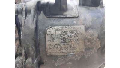 COMPRESOR AIRE ACONDICIONADO NISSAN NP300 NAVARA (2006-) 2.5 DCI 4WD 171CV 2488CC - L.6461215 / 92600EB40E