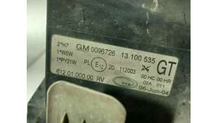 FARO IZQUIERDO OPEL CORSA C (2000-2009) 1.2 (F08, F68) 75CV 1199CC - L.6563070 / 13100535 2