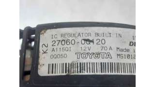 ALTERNADOR TOYOTA AYGO (2005-2014) 1.0 (KGB10) 68CV 998CC - L.6603680 / 270600Q120