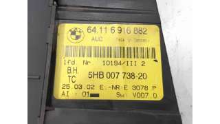 MANDO CLIMATIZADOR BMW 3 (2001-2005) 20 D 150CV 1995CC - L.6659220 / 64116916882