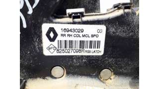 CERRADURA PUERTA TRASERA DERECHA RENAULT TALISMAN (2015-) 1.6 DCI 130 130CV 1598CC - L.6729269 / 825027098R