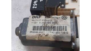 MOTOR ELEVALUNAS TRASERO IZQUIERDO SEAT LEON (2005-2010) 1.9 TDI 105CV 1896CC - L.6774765 / 1K0959703G