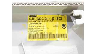 GUARNECIDO PUERTA TRASERA IZQUIERDA SEAT TOLEDO IV (2012-2015) 1.6 TDI 105CV 1598CC - L.6776927 / 5JH867211