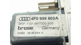 MOTOR ELEVALUNAS TRASERO DERECHO AUDI A6 (2004-2008) 2.4 177CV 2393CC - L.6803537 / 4F0959802A