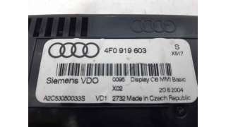 PANTALLA MULTIFUNCION AUDI A6 (2004-2008) 2.4 177CV 2393CC - L.6803546 / 4F0919603