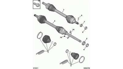 BOBINA ENCENDIDO HONDA FR-V (2005-) 2.0 (BE3) 150CV 1998CC - L.6842764 / 099700070