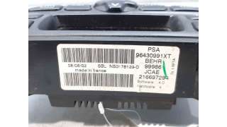 MANDO CLIMATIZADOR PEUGEOT 307 (2000-2007) 1.6 16V 109CV 1587CC - L.6844702 / 96430991XT