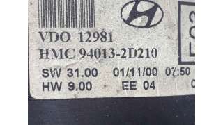 CUADRO INSTRUMENTOS HYUNDAI ELANTRA SEDÁN (2000-2006) 1.6 107CV 1599CC - L.6849214 / 940132D210