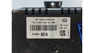 CUADRO INSTRUMENTOS SEAT IBIZA IV (2009-2015) 1.6 TDI 105CV 1598CC - L.6875464 / 6J0920801A