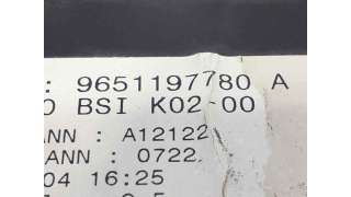 CENTRALITA BSI PEUGEOT 307 (2000-2007) 2.0 HDI 90 90CV 1997CC - L.6893374 / 9651197780