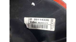 PILOTO TRASERO IZQUIERDO OPEL CORSA C (2000-2009) 1.2 (F08, F68) 75CV 1199CC - L.6894809 / 09114336